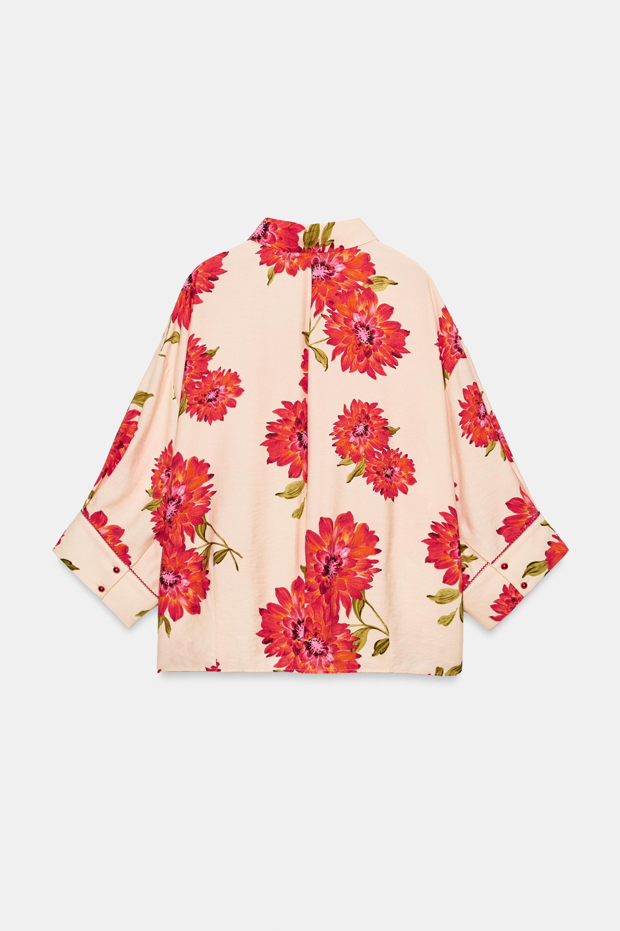 FLORAL PRINT SHIRT